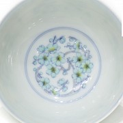 Enamelled porcelain 