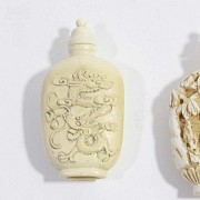 Two bottles of ivory monkfish - 3