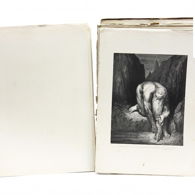 Illustrated works of Gustav Doré, incomplete.