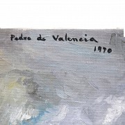 Pedro de Valencia (1902-1971) “Beach houses”