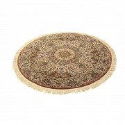 Round Oriental Carpet, 20th century