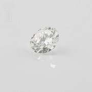 Diamante natural, talla brillante, color G, pureza VVS2, de peso  1.11 cts , - 2