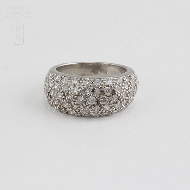 Ring in sterling silver, 925 m / m