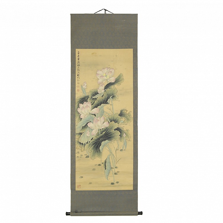 Chinese painting with signature 