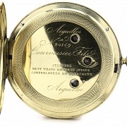 18k gold pocket watch for the Turkish market. - 6