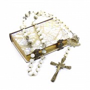 Book and rosary, Spain, med.s.XX