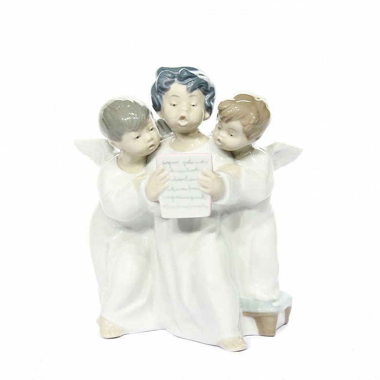 Angels, Lladró ceramic.