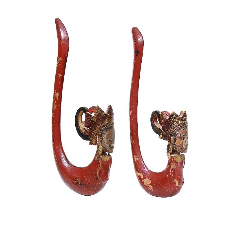 Pair of doorknobs, China, pps.s.XX - 1