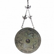 Gran gong de bronce, Borneo, s.XIX