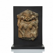Relief of Hindu deity, 20th century