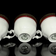 Porcelain tea set, Seltmann Bavaria, 20th century
