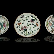 Conjunto de porcelana esmaltada, China, S.XIX - XX
