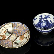 Japanese dish and bowl, Meiji Period - 5