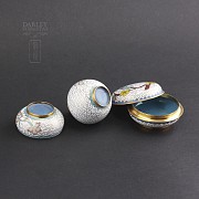 Three nice pieces of cloisonne - 3